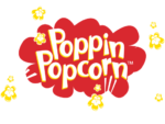 Poppin Popcorn logo